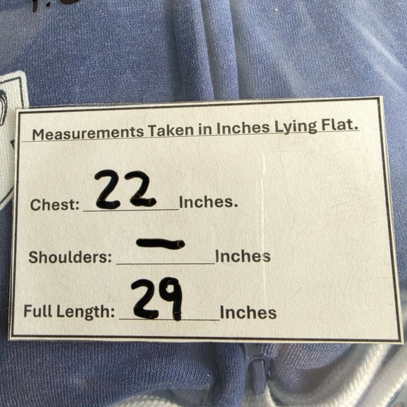 Sportiqe Horseshoe Casino Men's 2X Blue Heathered Zip Up Hoodie Las Vegas - Picture 6 of 9
